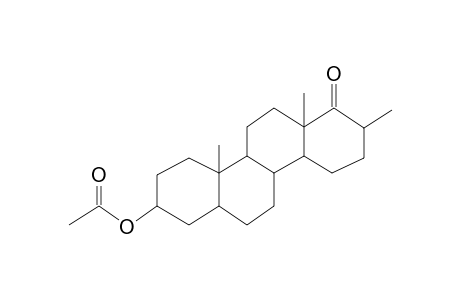 3.beta.-Acetoxy-17.alpha.-methyl-D-homoandrostane-17A-one