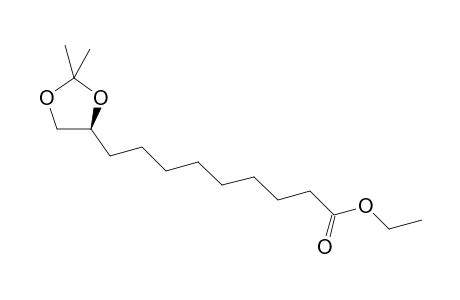 Ethyl (10S)-10,11-O-Isopropylideneundecanoate
