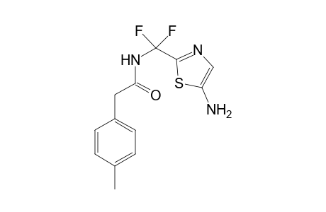 N-[2'-(5"-Amino-1",3",4"-thiazol-2"-yl)difluoromethyl]-(p-methylphenyl)acetamide