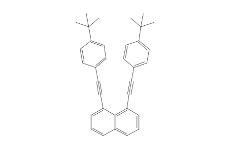1,8-bis[4'-(t-Butyl)phenylethynyl]-naphthalene