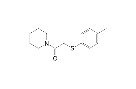 1-(1-piperidyl)-2-(p-tolylsulfanyl)ethanone
