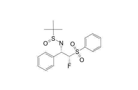 (R)-N-[(1S,2S)-2-FLUORO-1-PHENYL-2-(PHENYLSULFONYL)-ETHYL]-2-METHYLPROPANE-2-SULFINAMIDE