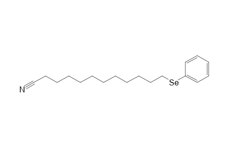 12-(Phenylseleno)dodecanenitrile