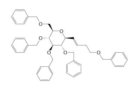 1-[4-(benzyloxy)-trans-1-butenyl]-1-deoxy-2,3,4,6-tetra-o-benzyl-beta-D-glucopyranose