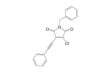 1-Benzyl-3-chloro-4-(2-phenylethynyl)-1H-pyrrole-2,5-dione