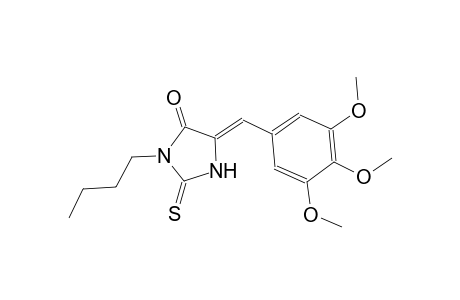 (5Z)-3-butyl-2-thioxo-5-(3,4,5-trimethoxybenzylidene)-4-imidazolidinone