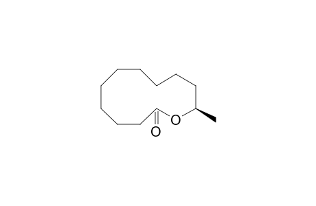 (+-)-Dihydrorecifeiolide ((+-)-dodecan-11-olide)