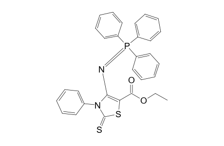 N-[5-(Ethoxycarbonyl)-2-thioxo-3-phenyl[1,3]thiazol-4-yl]iminotriphenylphosphorane
