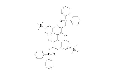 (R)-3,3'-BIS-(DIPHENYLPHOSPHINOYLMETHYL)-2,2'-DIHYDROXY-6,6'-BIS-(TRIMETHYLSILYL)-1,1'-BINAPHTHYL