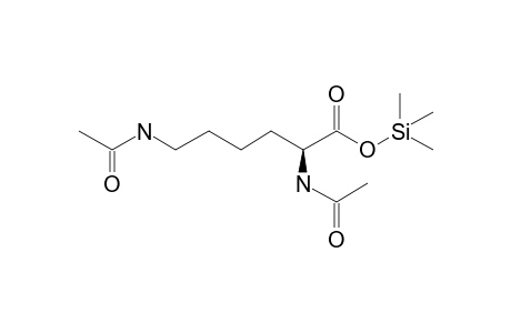 L-Lysine, N2,N6-diacetyl, o-tms