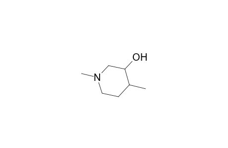 3-Piperidinol, 1,4-dimethyl-, cis-