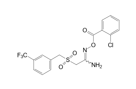 O-(o-chlorobenzoyl)-2-{[m-(trifluoromethyl)benzyl]sulfonyl}acetamidoxime