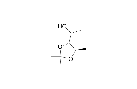 (2RS,3R,4R)-3,4-(Isopropylidenedioxy)-2-pentanol