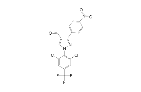 1-(2,6-DICHLORO-4-TRIFLUOROMETHYL)-3-(4-NITROPHENYL)-1H-PYRAZOLE-4-CARBALDEHYDE