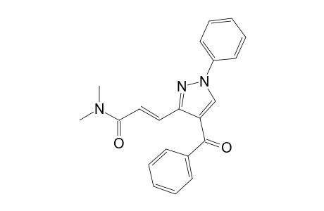 1-(4-Benzoyl-1-phenyl-1H-pyrazol-3-yl)-3-dimethylaminopropenone