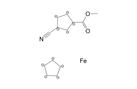 Ferrocene, 1-cyano-3-(methoxycarbonyl)-, stereoisomer