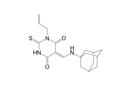 (5Z)-5-[(1-adamantylamino)methylene]-1-allyl-2-thioxodihydro-4,6(1H,5H)-pyrimidinedione