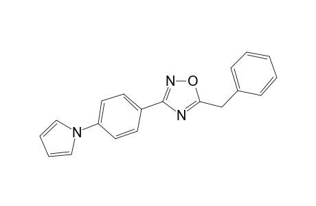 5-Benzyl-3-[4-(1H-pyrrol-1-yl)phenyl]-1,2,4-oxadiazole