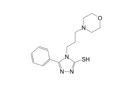 4H-1,2,4-triazole-3-thiol, 4-[3-(4-morpholinyl)propyl]-5-phenyl-