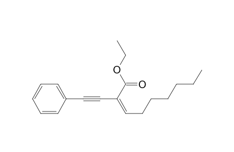 (Z)-1-Phenyl-3-ethoxycarbonyl-3-decen-1-yne