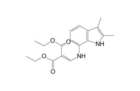 2-[[(2,3-dimethyl-1H-indol-7-yl)amino]methylene]malonic acid diethyl ester