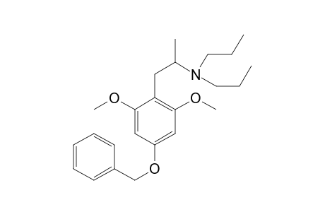 N,N-Dipropyl-4-benzyloxy-2,6-dimethoxyamphetamine