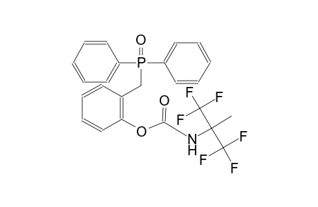 carbamic acid, [2,2,2-trifluoro-1-methyl-1-(trifluoromethyl)ethyl]-, 2-[(diphenylphosphinyl)methyl]phenyl ester