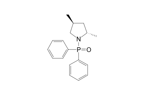 N-DIPHENYLPHOSPHINOYL-2,4-TRANS-DIMETHYLPYRROLIDINE