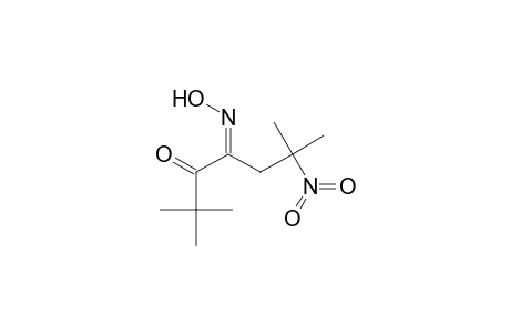 3,4-Heptanedione, 2,2,6-trimethyl-6-nitro-, 4-oxime