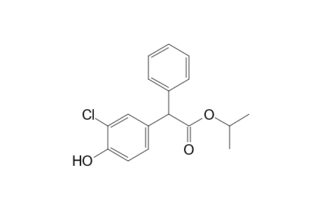 iso-Propyl .alpha.-(3-chloro-4-hydroxyphenyl)phenylacetate