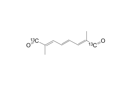 (1,8-(C-13))-2,7-DIMETHYLOCTA-2,4,6-TRIENE-1,8-DIAL