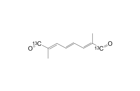 (1,8-(C-13))-2,7-DIMETHYLOCTA-2,4,6-TRIENE-1,8-DIAL