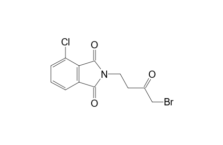 2-(4-bromo-3-keto-butyl)-4-chloro-isoindoline-1,3-quinone