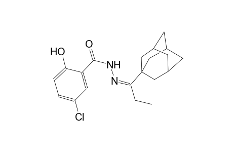 N'-[(Z)-1-(1-adamantyl)propylidene]-5-chloro-2-hydroxybenzohydrazide