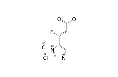 (Z)-3-FLUORO-3-(1H-IMIDAZOL-4-YL)-ACRYLIC-ACID-DIHYDROCHLORIDE-HYDRATE