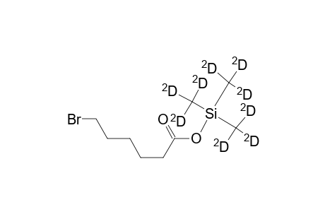 6-Bromohexanoic acid, O-trimethylsilyl-D9