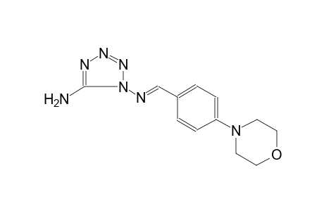 N~1~-{(E)-[4-(4-morpholinyl)phenyl]methylidene}-1H-tetraazole-1,5-diamine