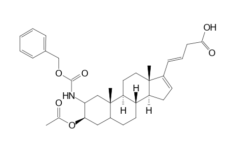 L-2-[(Benzyloxycarbonyl)amino]-4-(3-.beta.-acetyloxyepiandrost-16-en-17-yl)but-3-enoic acid