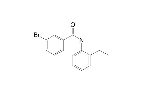 Benzamide, 3-bromo-N-(2-ethylphenyl)-