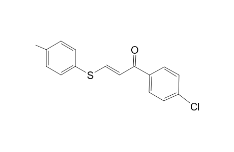 (2E)-1-(4-Chlorophenyl)-3-[(4-methylphenyl)sulfanyl]-2-propen-1-one