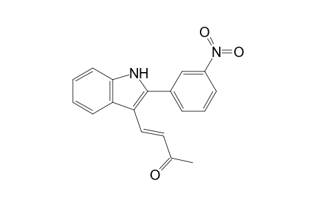 (3E)-4-[2-(3-Nitrophenyl)-1H-indol-3-yl]but-3-en-2-one