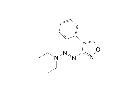 3,3-Diethyl-l-(4-phenylisoxazol-3-yl)triazene