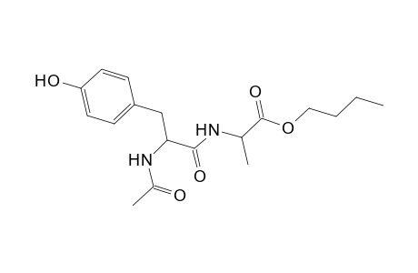 Butyl 2-([2-(acetylamino)-3-(4-hydroxyphenyl)propanoyl]amino)propanoate