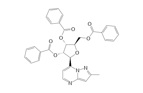 7-(2,3,5-TRI-O-BENZOYL-BETA-D-RIBOFURANOSYL)-2-METHYLPYRAZOLO-[1,5-A]-PYRIMIDINE