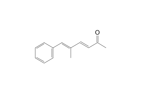 5-Methyl-6-phenylhexa-3,5-dien-2-one