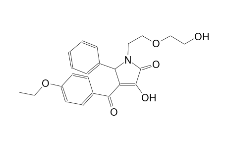 4-(4-ethoxybenzoyl)-3-hydroxy-1-[2-(2-hydroxyethoxy)ethyl]-5-phenyl-1,5-dihydro-2H-pyrrol-2-one