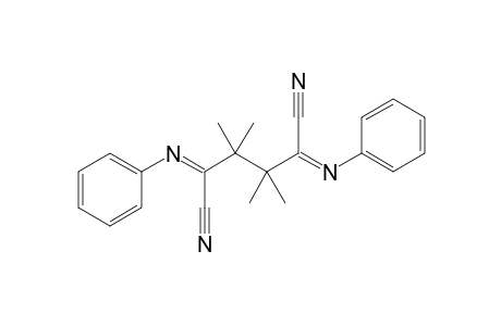 3,3,4,4-Tetramethyl-2,5-bis(phenylimino)adiponitrile