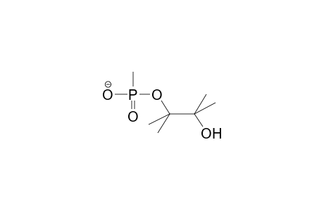 O-(1,1,2-TRIMETHYL-2-HYDROXYPROPYL)METHYLPHOSPHONATE ANION