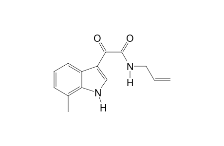 7-Methylindole-3-yl-glyoxylallylamide