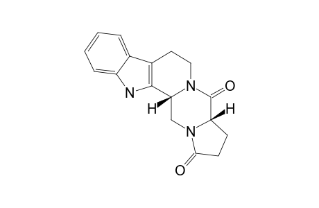 (3AS,12BR)-2,3,3A,4,6,7,12B,13-OCTAHYDRO-1,4-DIOXO-1H,12H-PYRROLO-[1'',2'':4',5']-PYRAZINO-[1',2':1,2]-PYRIDO-[3,4-B]-INDOLE